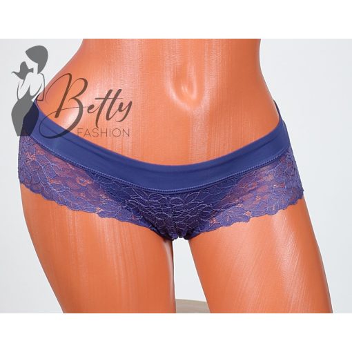 Selyem szegélyes, csipke bugyi M, L, XL, 2XL