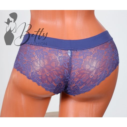 Selyem szegélyes, csipke bugyi M, L, XL, 2XL