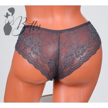 Elején ráncolt, hátul csipkebetétes bugyi S, M, L, XL