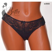 Elől csipkebetétes bugyi S, M, L, XL