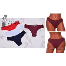 Csipkebetétes, pamut bugyi S, M, L, XL