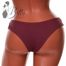 Csipkebetétes, pamut bugyi S, M, L, XL