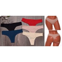 Egyszínű pamut tanga S, M, L, XL, 2XL
