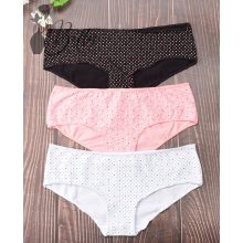 Színes pöttyös normál fazonú bugyi  S, M, L, XL