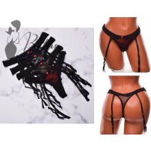 Harisnyatartós csipke tanga - S, M, L, XL