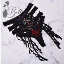 Harisnyatartós csipke tanga - S, M, L, XL