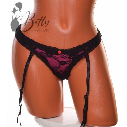 Harisnyatartós csipke tanga - S, M, L, XL