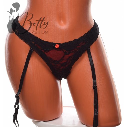 Harisnyatartós csipke tanga - S, M, L, XL