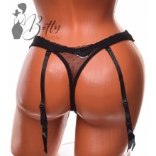 Harisnyatartós csipke tanga - S, M, L, XL