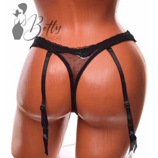 Harisnyatartós csipke tanga - S, M, L, XL