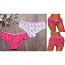 Apró virágmintás pamut bugyi S, M, L, XL