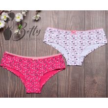 Apró virágmintás pamut bugyi S, M, L, XL