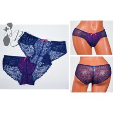 Eltérő színű betétes csipke bugyi S, M, L, XL