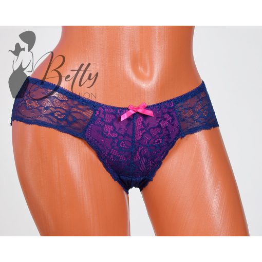 Eltérő színű betétes csipke bugyi S, M, L, XL