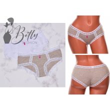 Gombdíszes, csipkeszegélyes bugyi S, M, L, XL