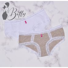 Gombdíszes, csipkeszegélyes bugyi S, M, L, XL