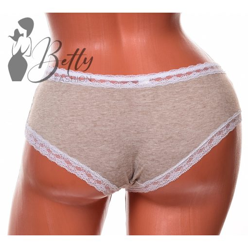 Gombdíszes, csipkeszegélyes bugyi S, M, L, XL