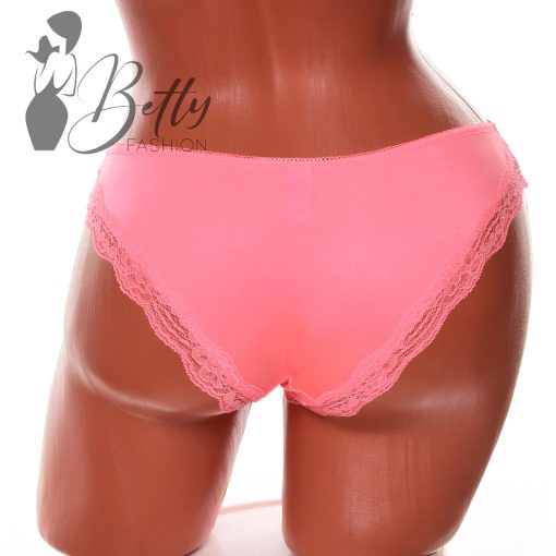 Csipkebetétes, selymes anyagú bugyi S, M, L, XL