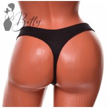 Csipkebetétes, fémdíszes tanga S, M, L, XL