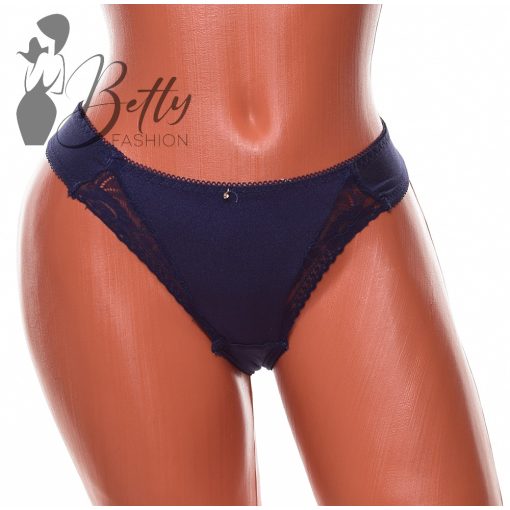 Csipkebetétes, fémdíszes tanga S, M, L, XL