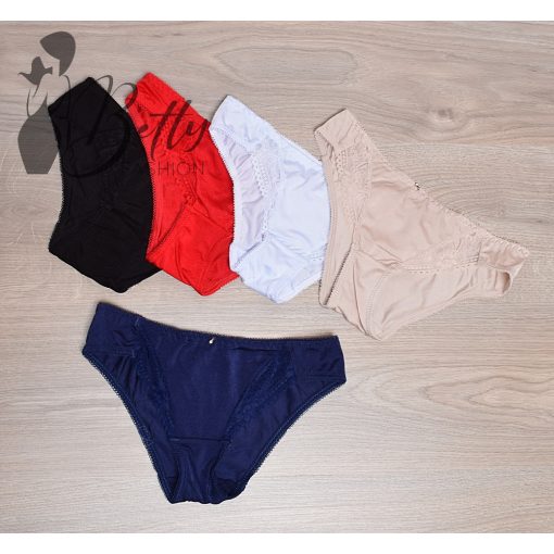 Csipkebetétes és fémdíszes bugyi S, M, L, XL