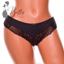 Csipkés bugyi - lycra S, M, L, XL