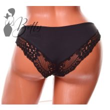 Csipkés bugyi - lycra S, M, L, XL