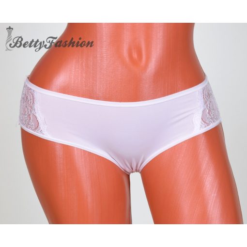 Csipkeszegélyes bugyi - lycra S, M, L, XL