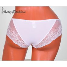 Csipkeszegélyes bugyi - lycra S, M, L, XL