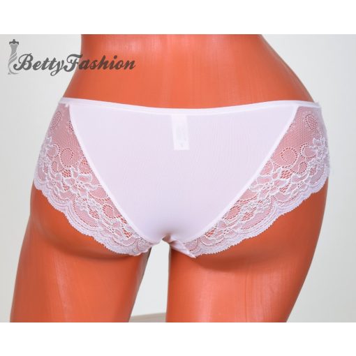 Csipkeszegélyes bugyi - lycra S, M, L, XL