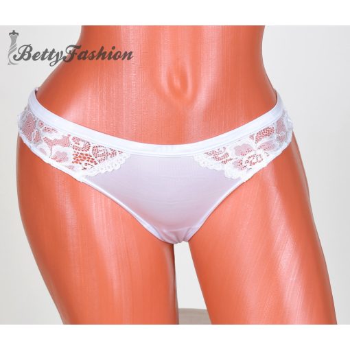 Csipkebetétes selymes anyagú tanga S, M, L, XL