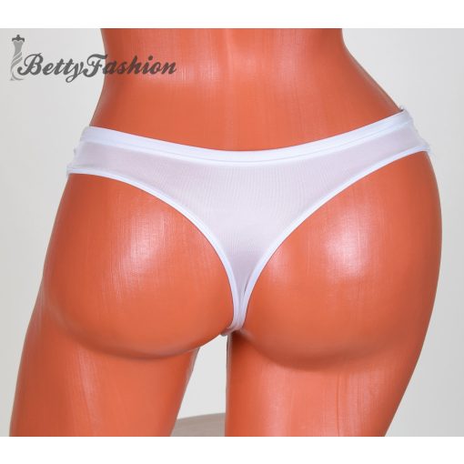 Csipkebetétes selymes anyagú tanga S, M, L, XL