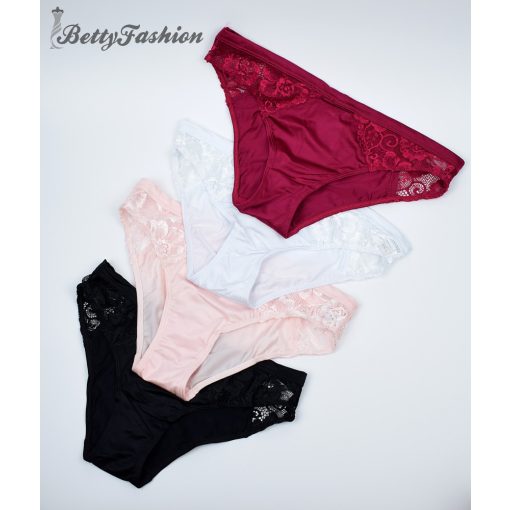 Csipkebetétes bugyi S, M, L, XL