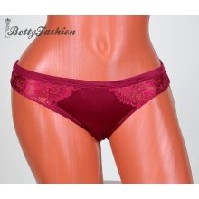 Csipkebetétes bugyi S, M, L, XL