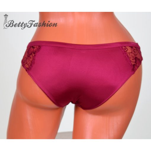 Csipkebetétes bugyi S, M, L, XL