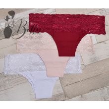 Csipkeszegélyes féltanga S, M, L, XL