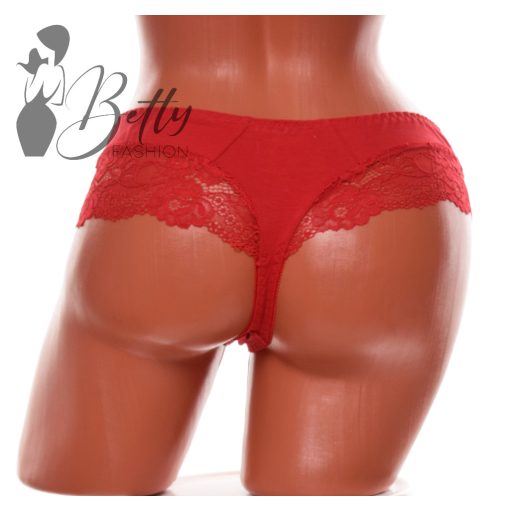 Nagyméretű, csipkeszegélyes tanga 2XL, 3XL, 4XL, 5XL