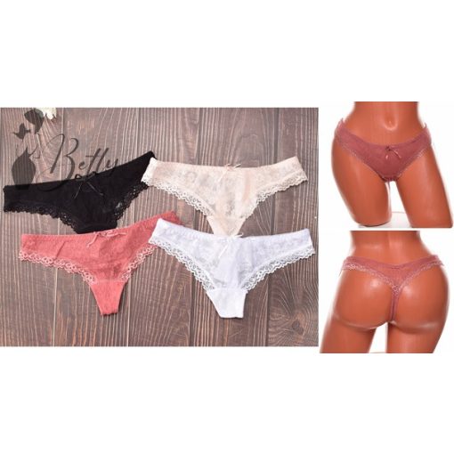 Egyszínű csipke tanga S, M, L, XL