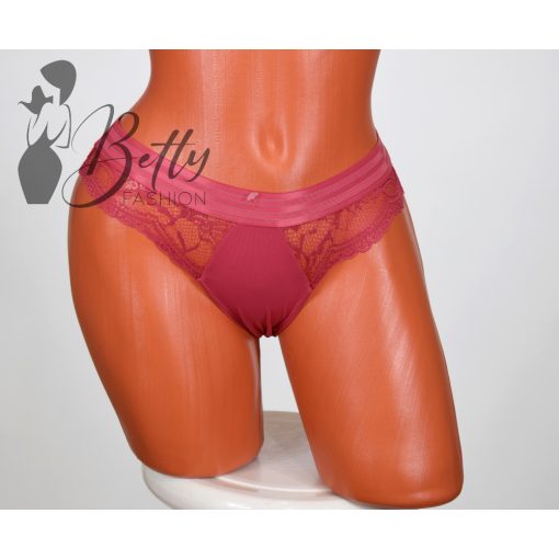 Széles gumis derekú, selymes anyagú,  csipkés bugyi S, M, L, XL