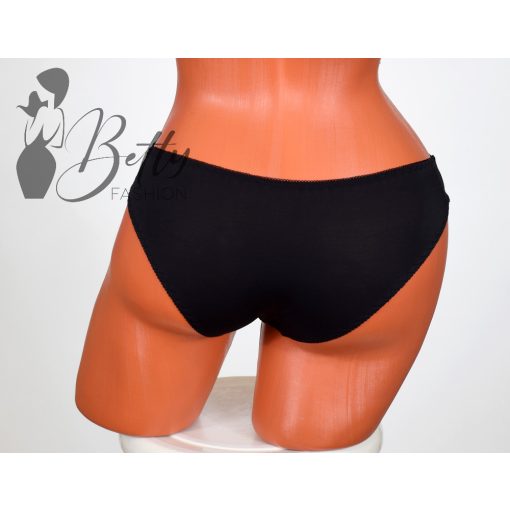 Elején csipkés, pántos,  bugyi S, M, L, XL