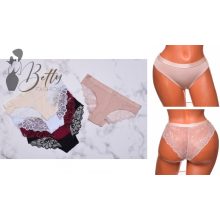 Hátul csipkés, selymes anyagú bugyi S, M, L, XL