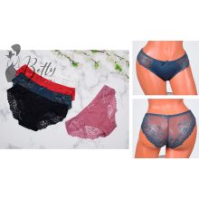 Csipkebetétes bugyi S, M, L, XL