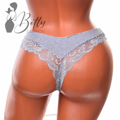 Hátul csipkeszegélyes tanga S, M, L, XL