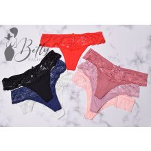 Derekán csipkés tanga S, M, L, XL