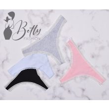 Csipkeszegélyes tanga S, M, L, XL