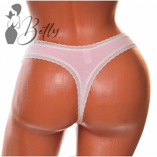 Csipkeszegélyes tanga S, M, L, XL