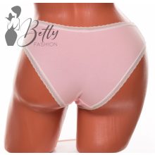 Csipkeszegélyes normál fazonú bugyi  S, M, L, XL