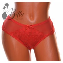 Tüll és csipkebetétes bugyi S, M, L, XL 