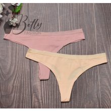 Egyszínű, pamut tanga S, M, L, XL