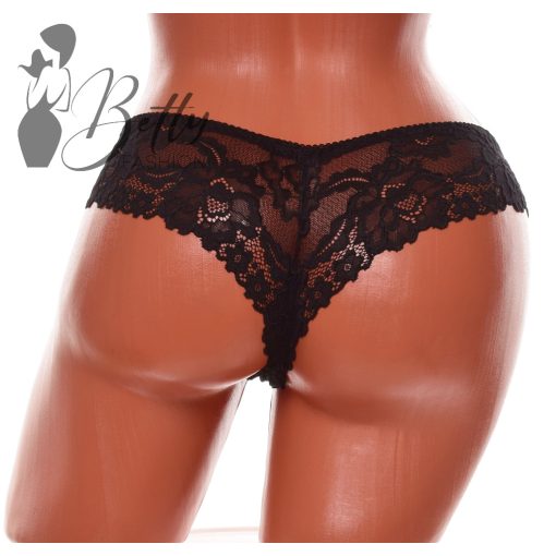 Fenekén csipkés brazil bugyi S, M, L, XL, 2XL